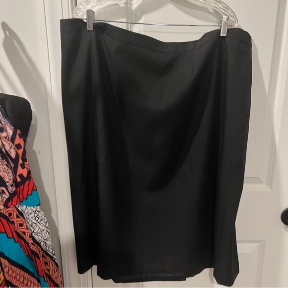 KASPER Black Blazer and Skirt Set PLUS SIZE 24 - Picture 3 of 7